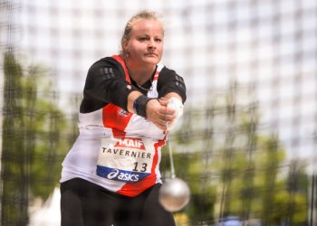 Alexandra Tavernier bat le record de France au marteau
