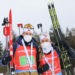 Biathlon: la Suède victorieuse sur le relais mixte simple de Nove Mesto, la France 6e