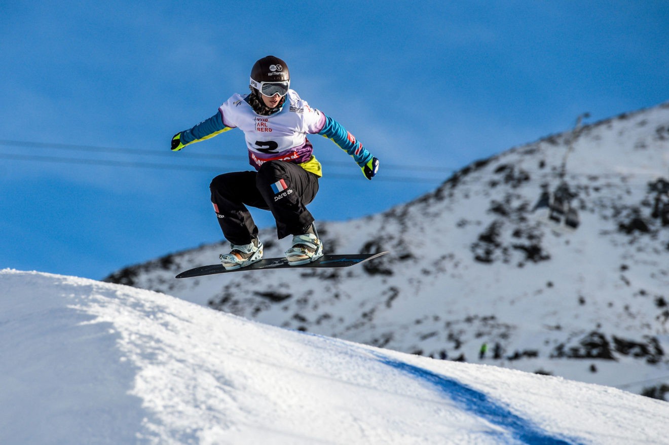 Snowboardcross : Chloé Trespeuch termine 2e de la Coupe du monde de Bakuriani