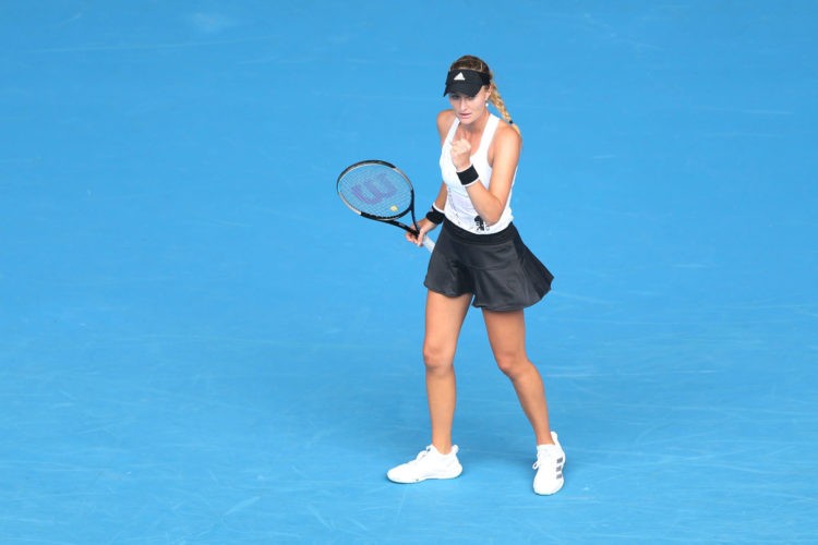 WTA : Kristina Mladenovic impériale contre Gasparyan à Lyon
