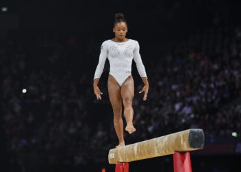 Mélanie De Jesus Dos Santos sacrée à la poutre