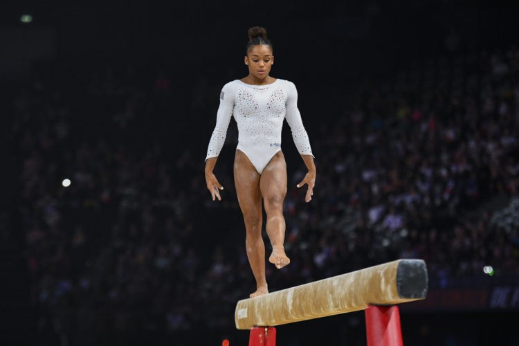 Mélanie De Jesus Dos Santos sacrée à la poutre