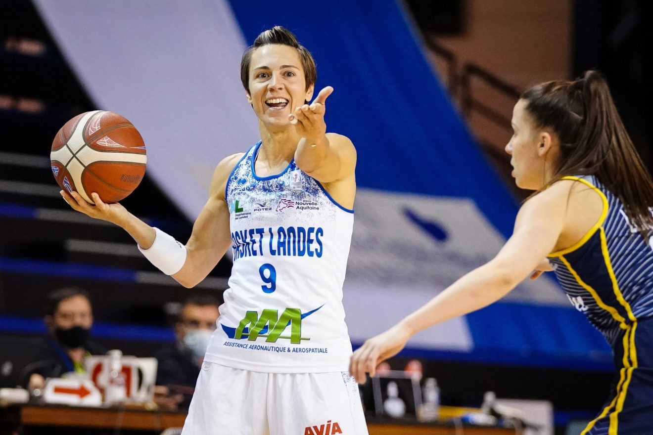 Céline Dumerc mène Basket Landes jusqu'au titre !