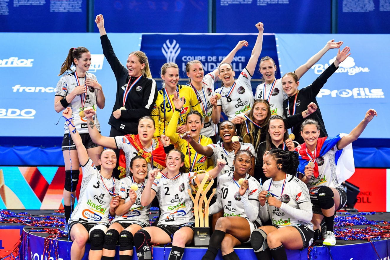 Les Brestoises remportent la Coupe de France de handball