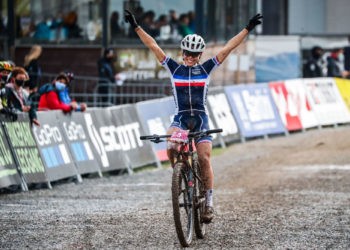 Coupe du monde VTT: doublé français Lecomte et Ferrand-Prévot