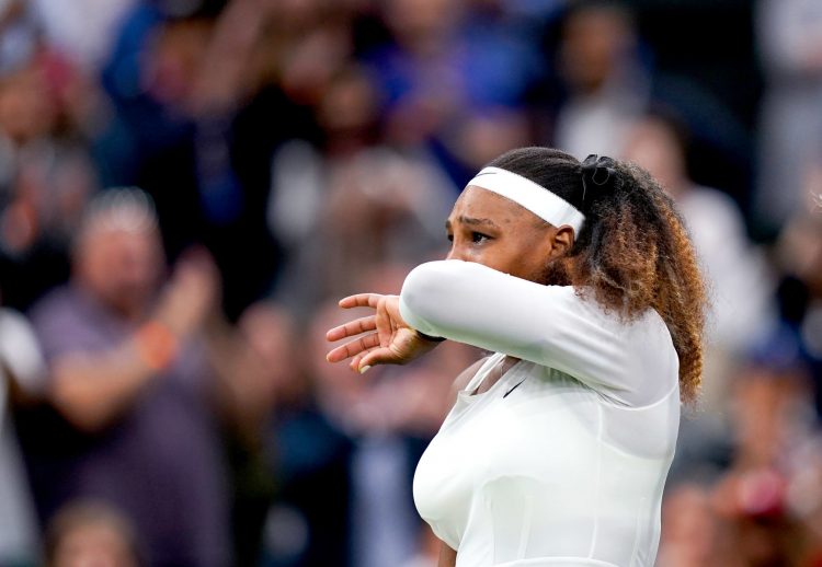 Wimbledon :  Serena Williams contrainte à l’abandon
