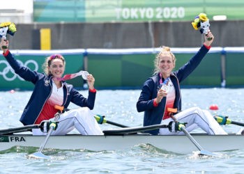 JO 2020 / Aviron : Claire Bové et Laura Tarantola médaillées d’argent du deux de couple poids léger