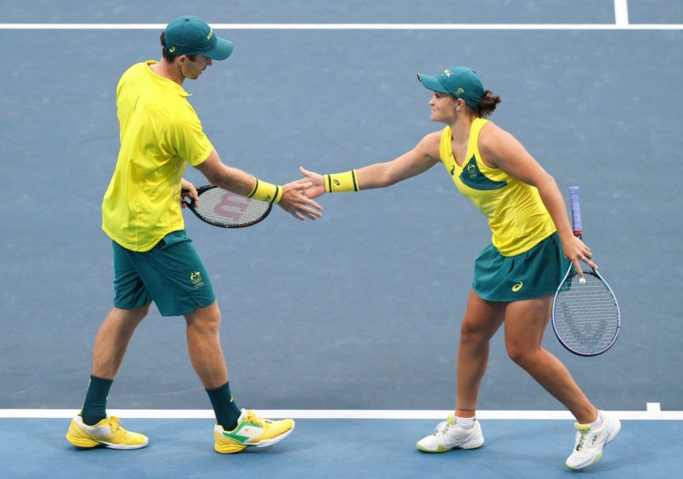 JO 2020 / Tennis double mixte : Ashleigh Barty et John Peers en bronze après le forfait de Novak Djokovic