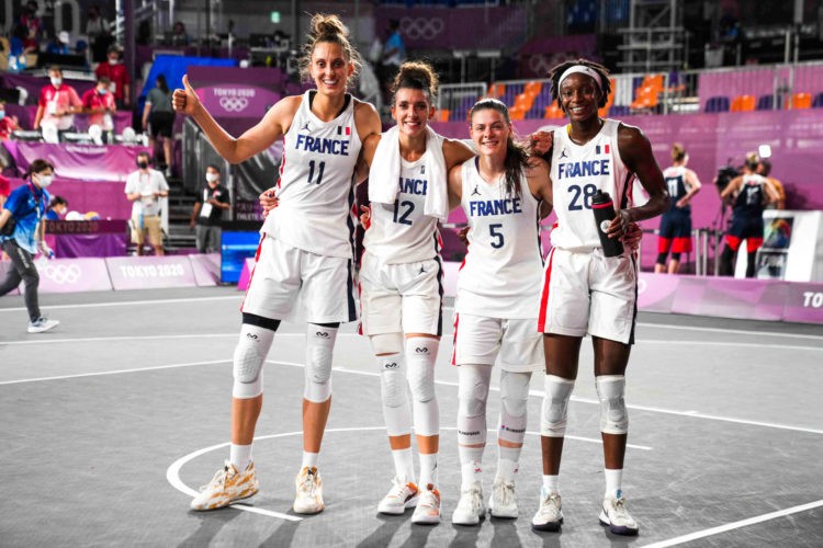 JO 2020 / Basket 3×3 : les Françaises en demi-finale contre les Etats-Unis