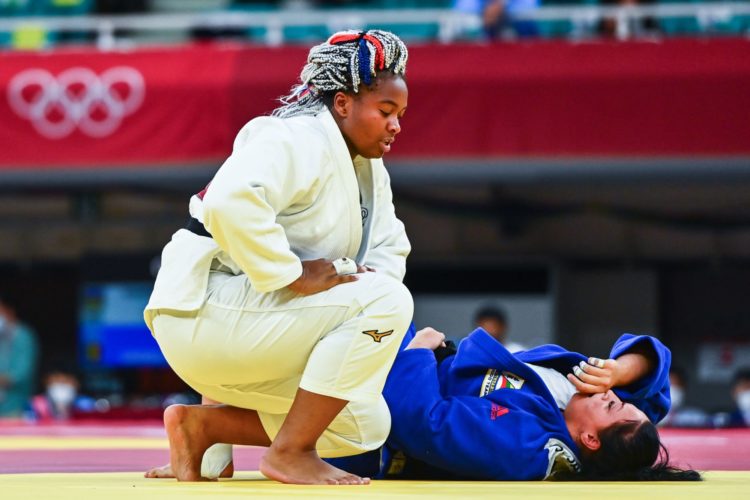 JO 2020 / Judo : Romane Dicko expéditive pour rallier les demi-finales
