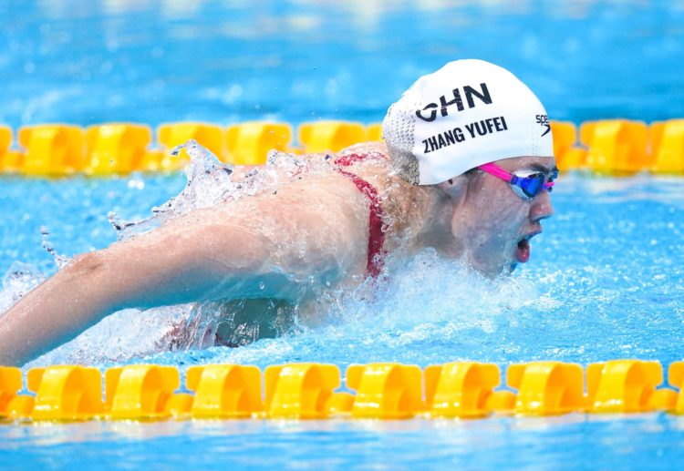 JO 2020 / Natation : Zhang Zufei s’offre l’or sur 200 m papillon chez les femmes