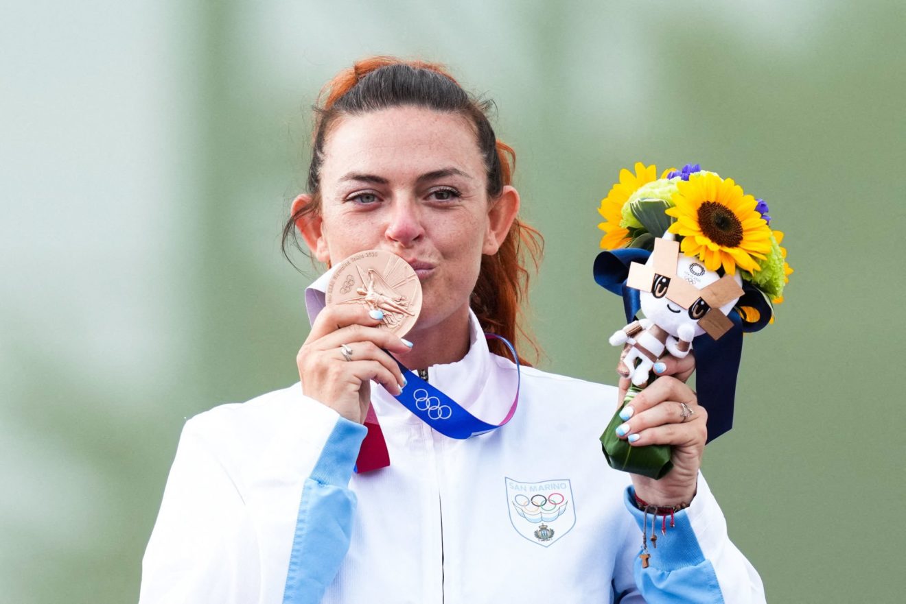 JO 2020 – Saint-Marin devient le plus petit pays médaillé de l’histoire grâce à Alessandra Perilli