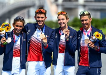 JO 2020 / Triathlon : la Grande-Bretagne sacrée en relais mixte, les Français sur le podium