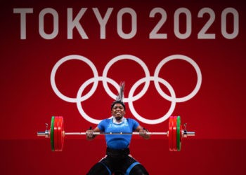 JO 2020 / Haltérophilie : la Française Gaëlle Nayo-Ketchanke termine 5e