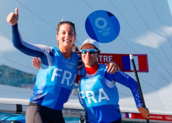 JO 2020 / Voile : Aloïse Retornaz et Camille Lecointre médaillées de bronze