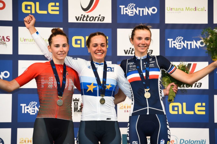 Cyclisme / Championnats d&rsquo;Europe : Évita Muzic médaillée de bronze chez les espoirs