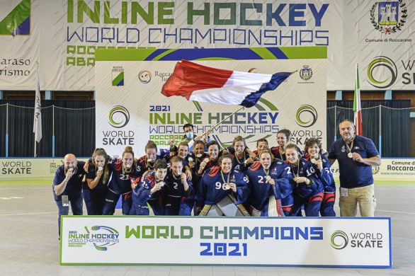 Roller hockey - L'équipe de France féminine sacrée championne du monde pour la première fois de l'histoire !