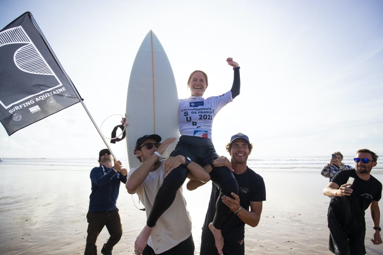 Surf – Juliette Brice sacrée championne de France