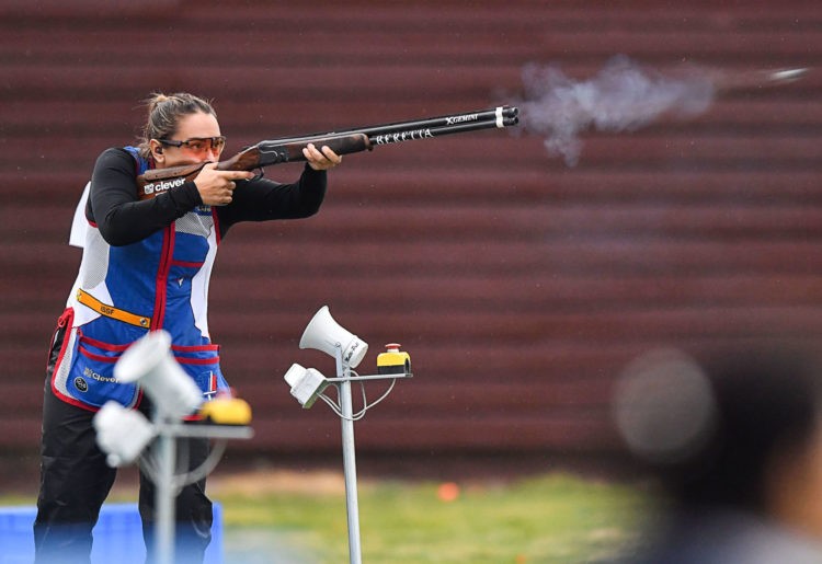Skeet : Lucie Anastassiou médaillée d’or aux Championnats du monde militaire