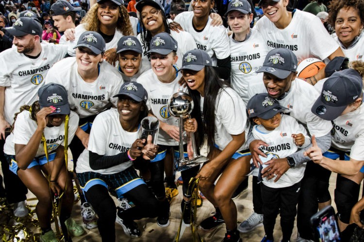 Basket / WNBA – Les joueuses du Chicago Sky remportent le premier titre de leur histoire