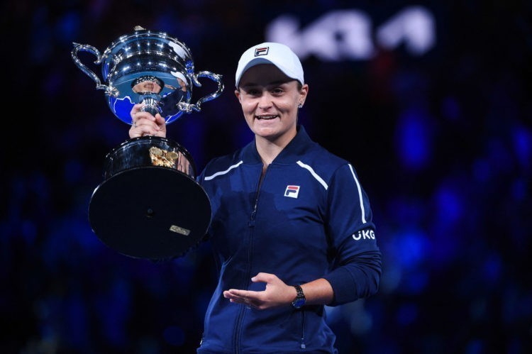 Tennis : Ashleigh Barty favorite de tous les tournois du Grand Chelem