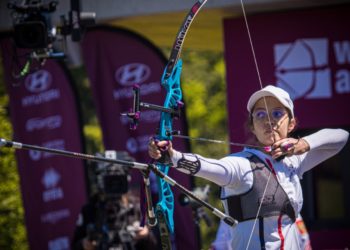 Tir à l’arc – Audrey Adiceom : « Mon objectif cette saison, c’est de faire du kif à l’arc ! »