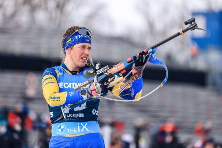 Biathlon : Elvira Oeberg remporte la mass-start d’Otepaa, Justine Braisaz 7e