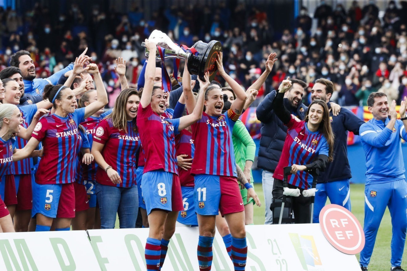 Football : Les féminines du FC Barcelone sacrées championnes d’Espagne