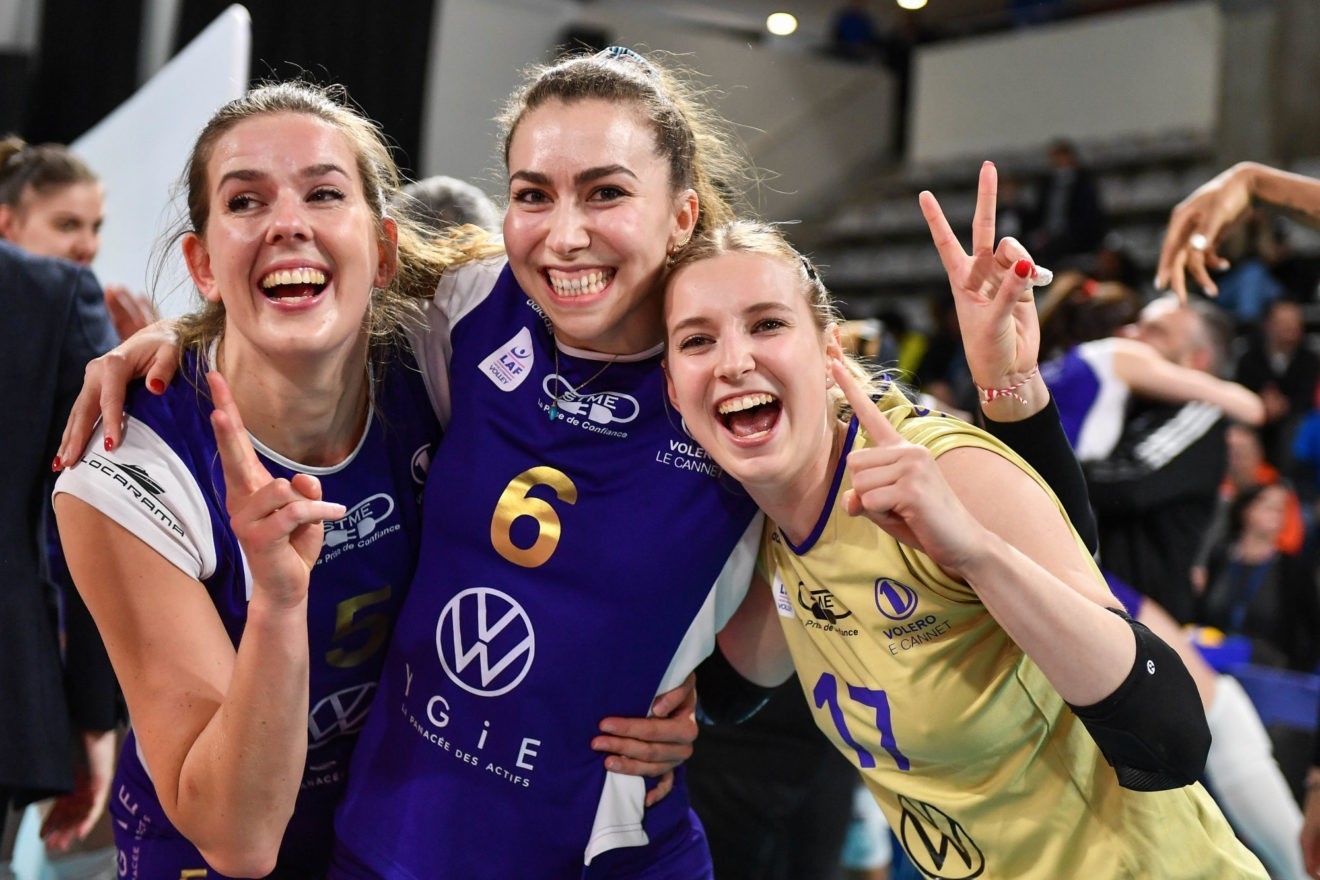 Volley : Le Cannet remporte la Coupe de France