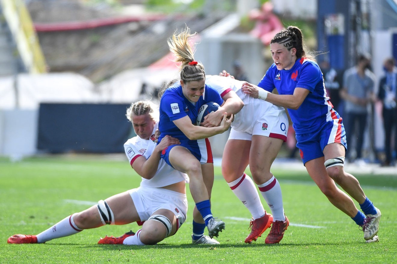Rugby - Déception pour le XV de France féminin qui échoue face à l’Angleterre dans sa quête du Grand Chelem
