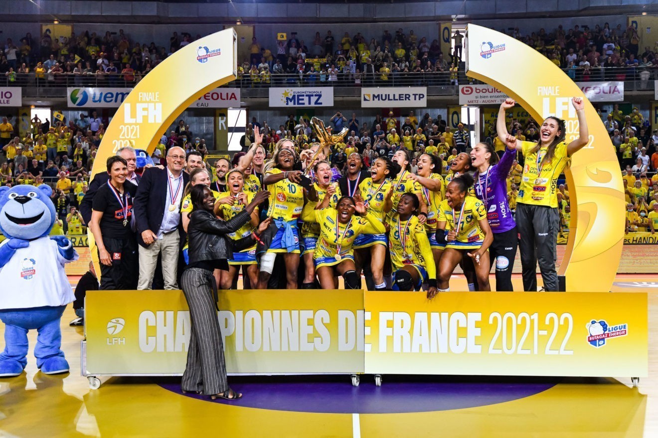 Handball : Les Messines décrochent leur 24e titre de championnes de France
