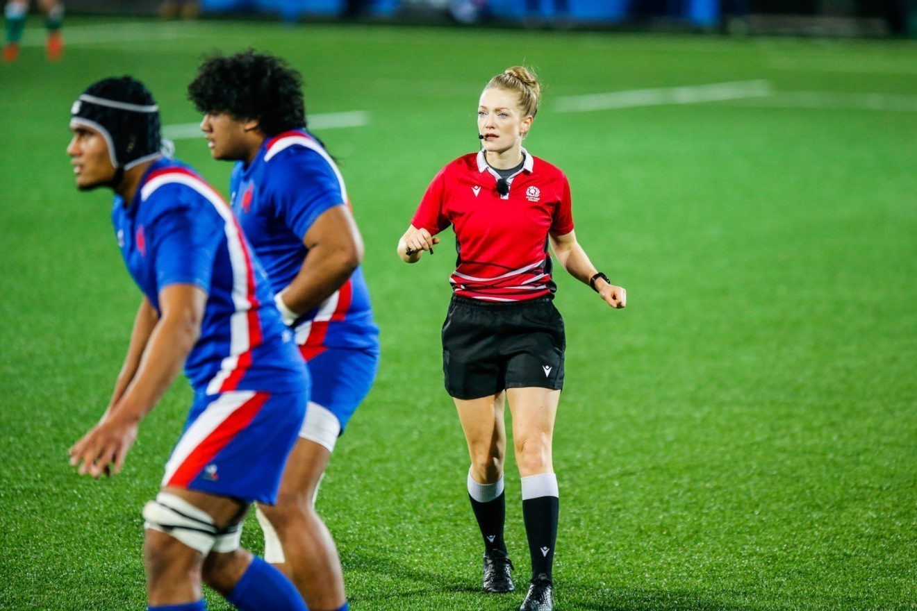 Rugby - Un premier quatuor arbitral 100% féminin sera aux commandes du test-match Portugal-Italie