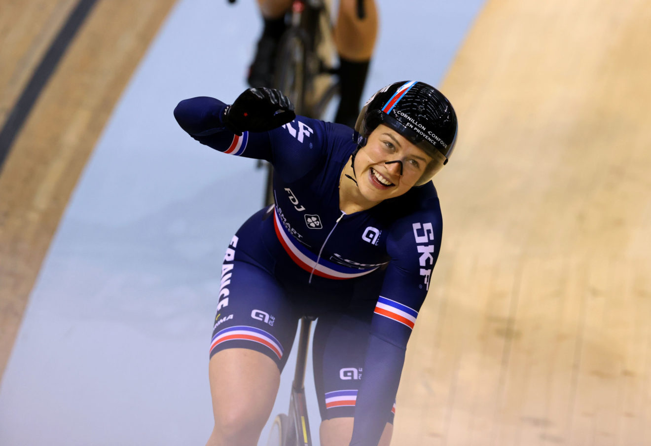Cyclisme sur piste : Mathilde Gros médaillée d’or en vitesse individuelle