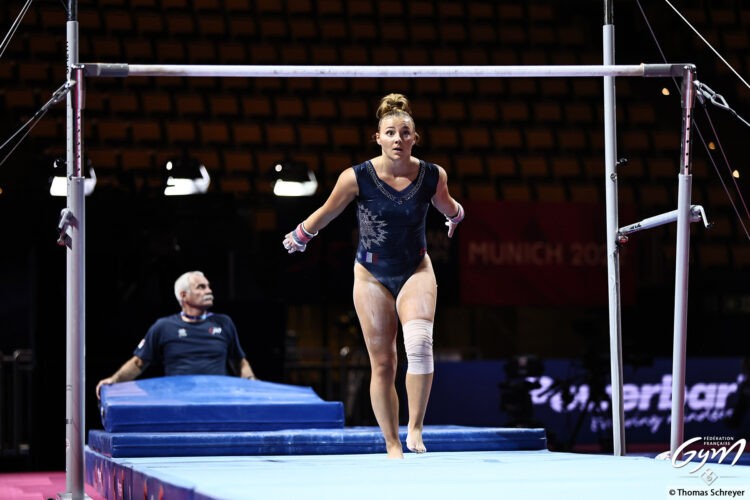 Euro de gymnastique : Aline Friess, Lorette Charpy et Carolann Héduit en bronze