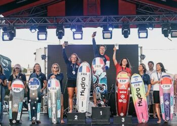 Kitefoil : Lauriane Nolot sacrée championne d’Europe