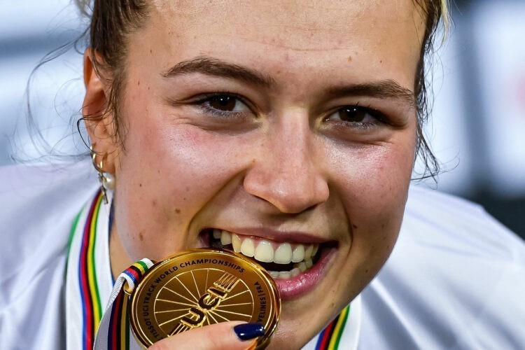 Mondiaux sur piste : Mathilde Gros médaille d’or sur l’épreuve reine de la vitesse