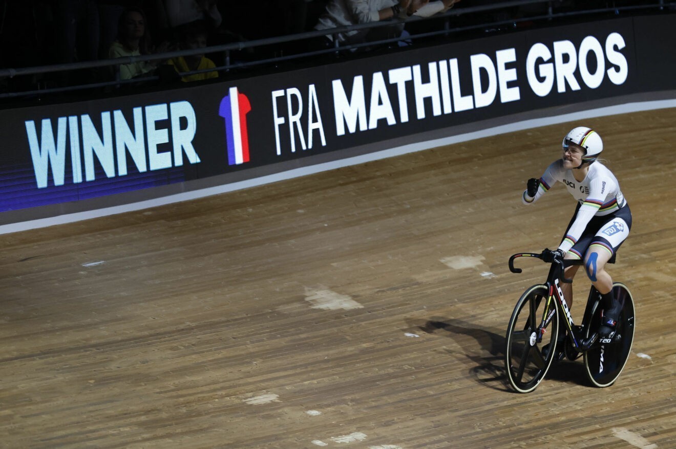 Cyclisme sur piste: Mathilde Gros remporte la Ligue des champions en sprint ! 