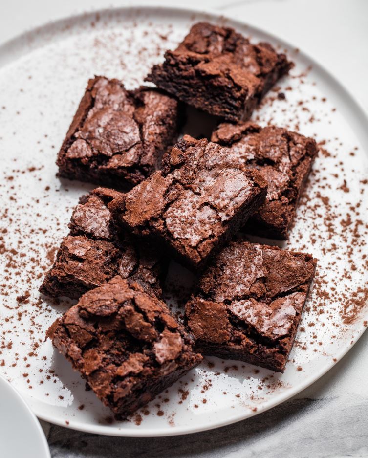 Recette végé plaisir sans gluten : brownie à l'aquafaba