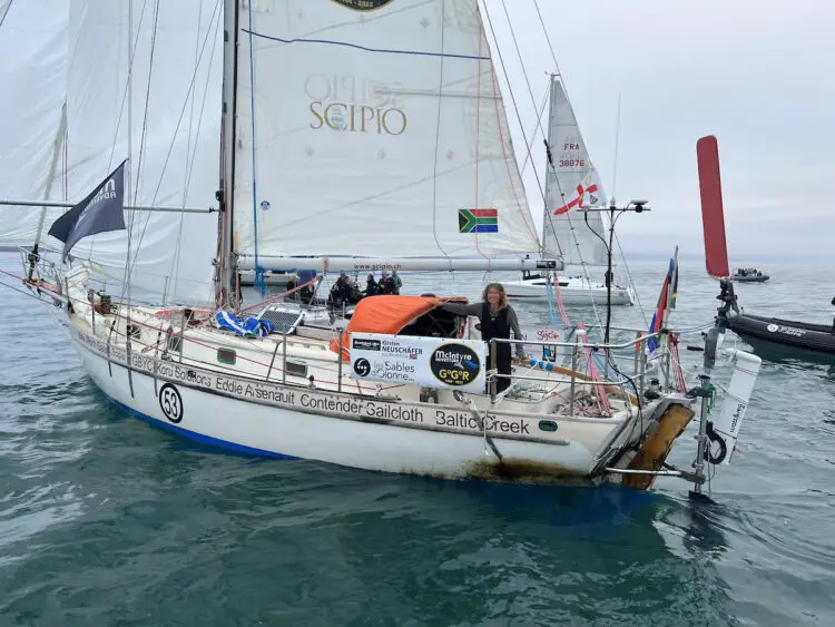 Golden Globe Race : La Sud-Africaine Kirsten Neuschäfer devient la première femme à remporter une course autour du monde en solitaire