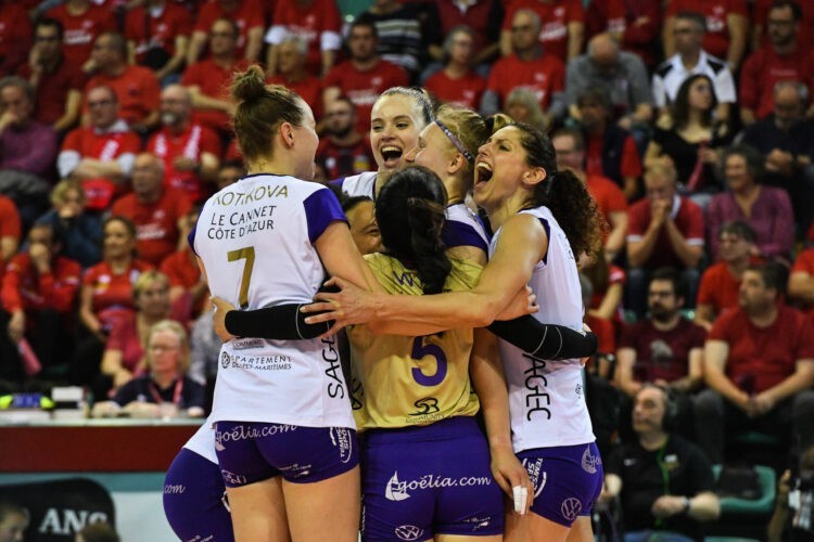 Volley – Le Cannet conserve son titre de champion de France féminin