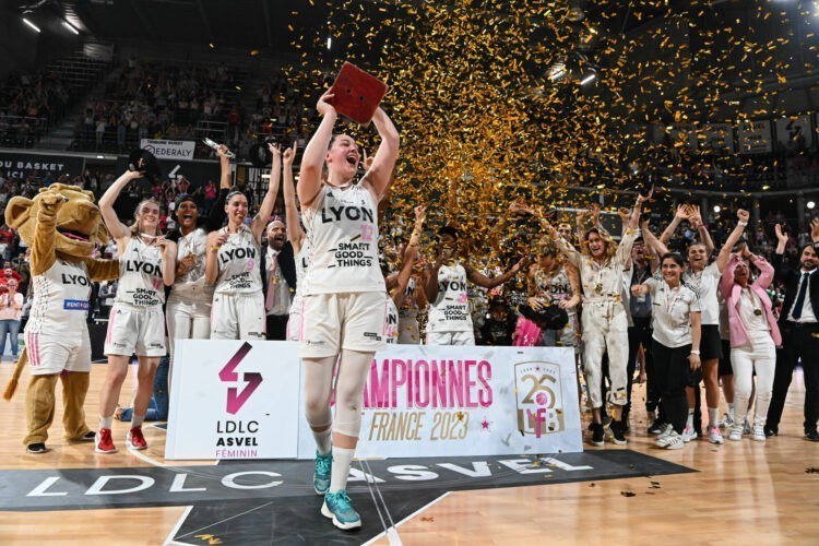 Basket – Les joueuses de l’ASVEL sacrées championnes de France