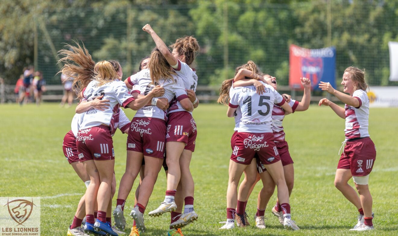 Rugby - Le Stade Bordelais féminin s’offre son premier titre national
