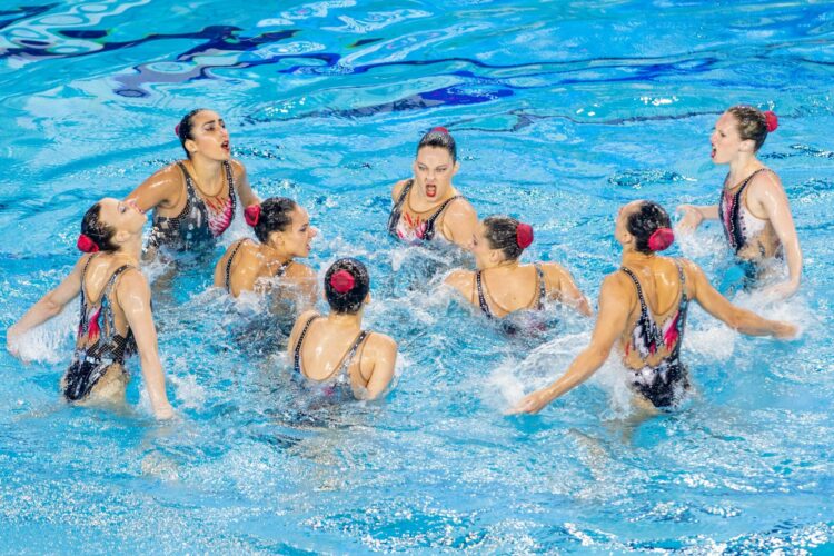 Natation artistique – Les Françaises sacrées championnes d’Europe