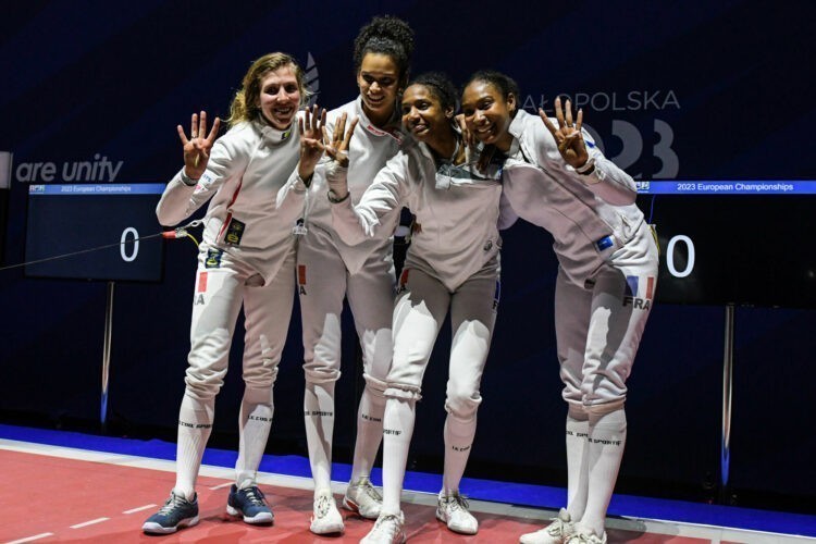 Escrime / Jeux Européens – Les Françaises médaillées d’or à l’épée