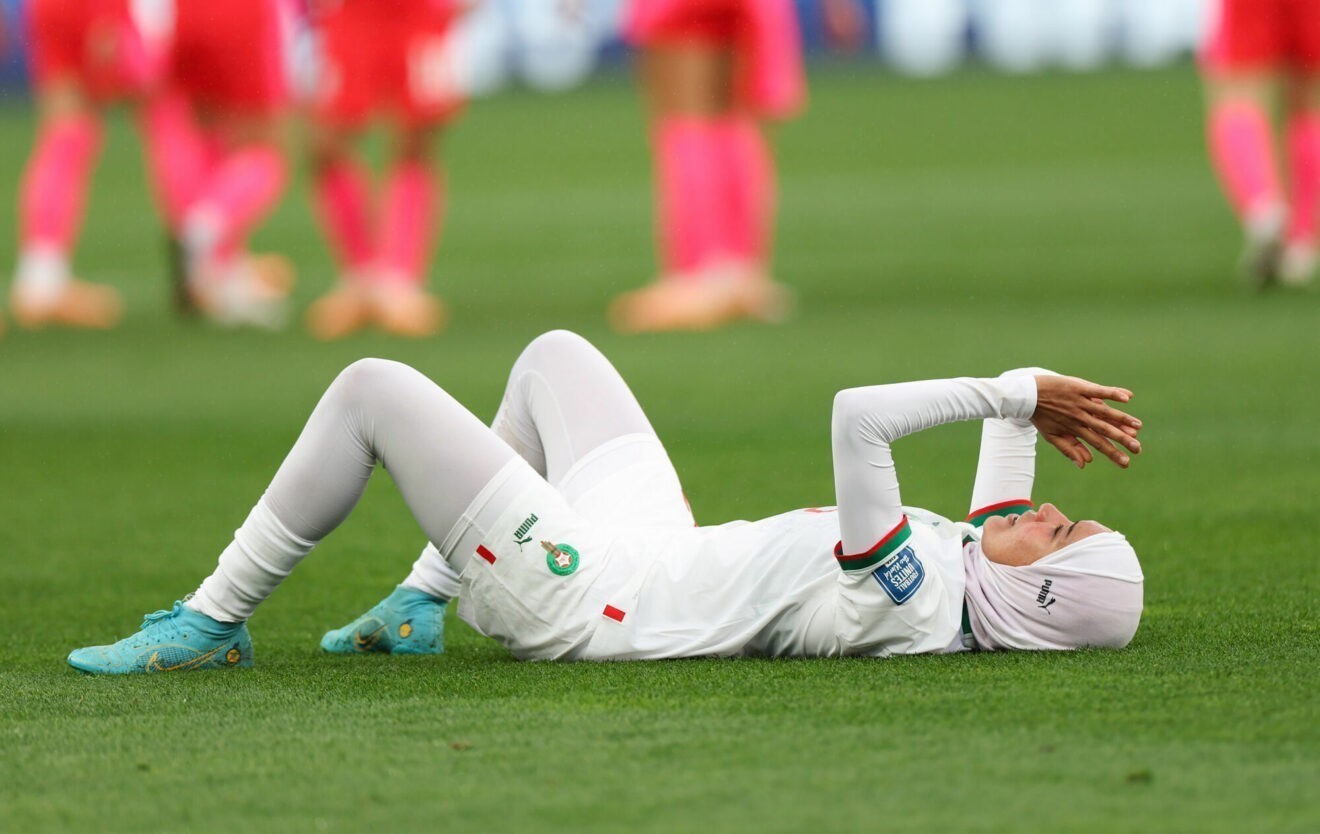 Football - Nouhaila Benzina est devenue la première joueuse à porter le hijab en Coupe du monde féminine