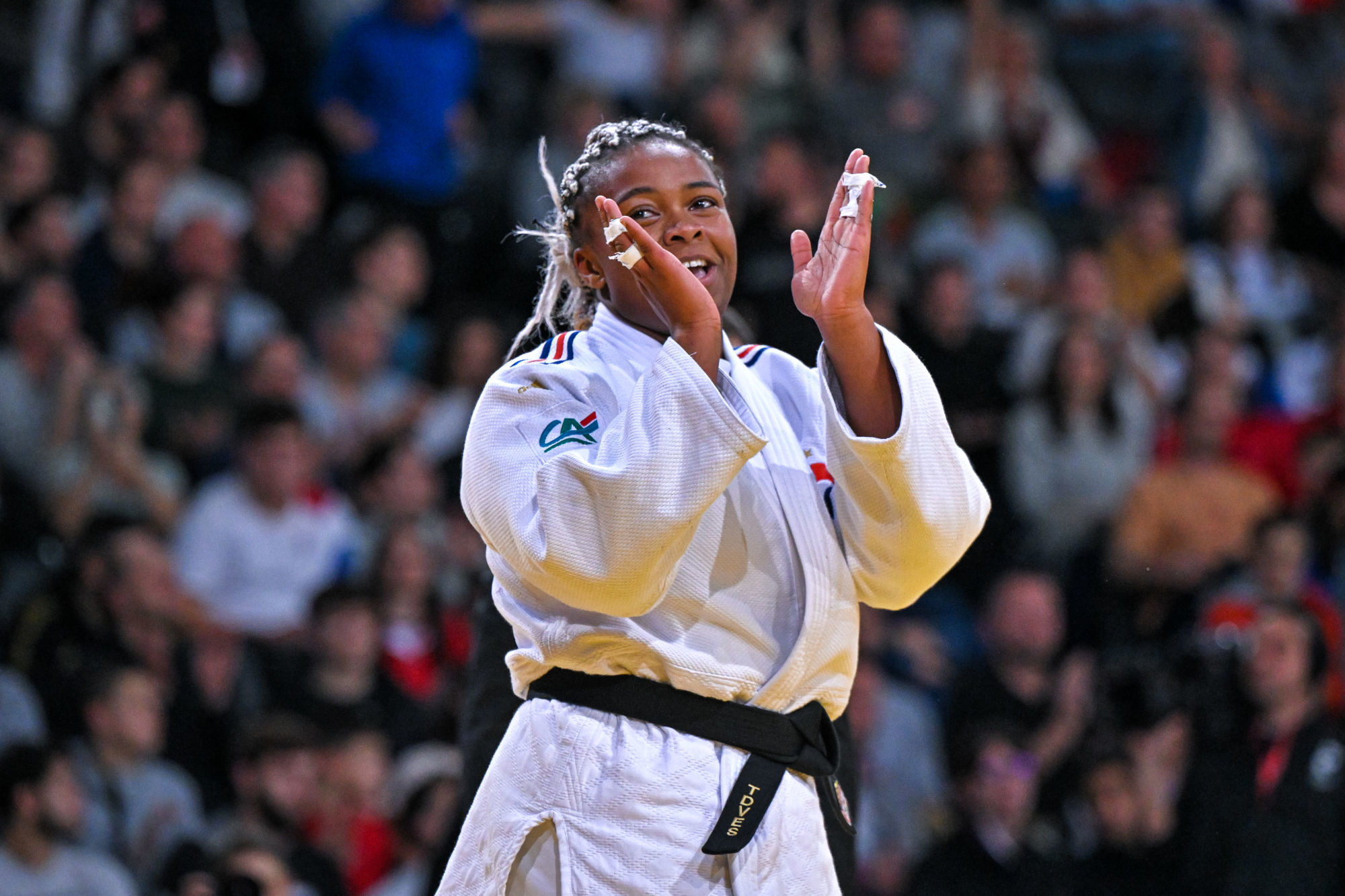Judo : Romane Dicko remporte l’or au Masters (+78 kg)