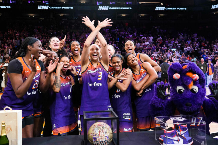 WNBA – Diana Taurasi devient la première joueuse à inscrire 10 000 points !