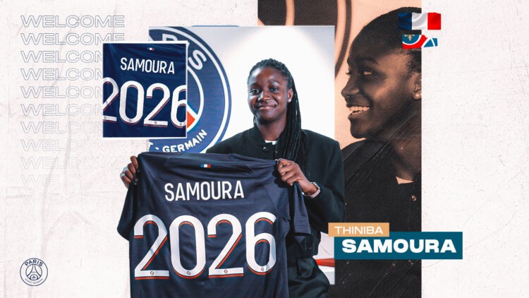 Football – Thiniba Samoura signe son premier contrat pro avec le PSG