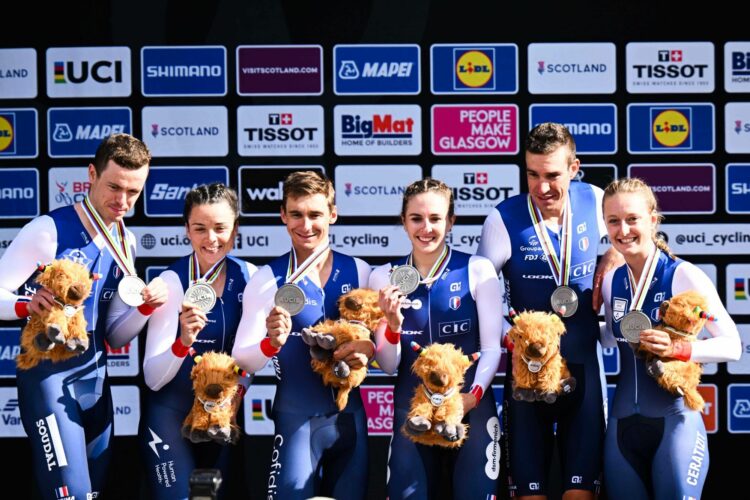 Cyclisme – La France championne d’Europe en relais mixte !