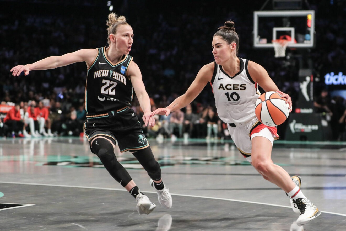 Basket / WNBA : Les Las Vegas Aces conservent leur titre face au New York Liberty de Marine Johannès